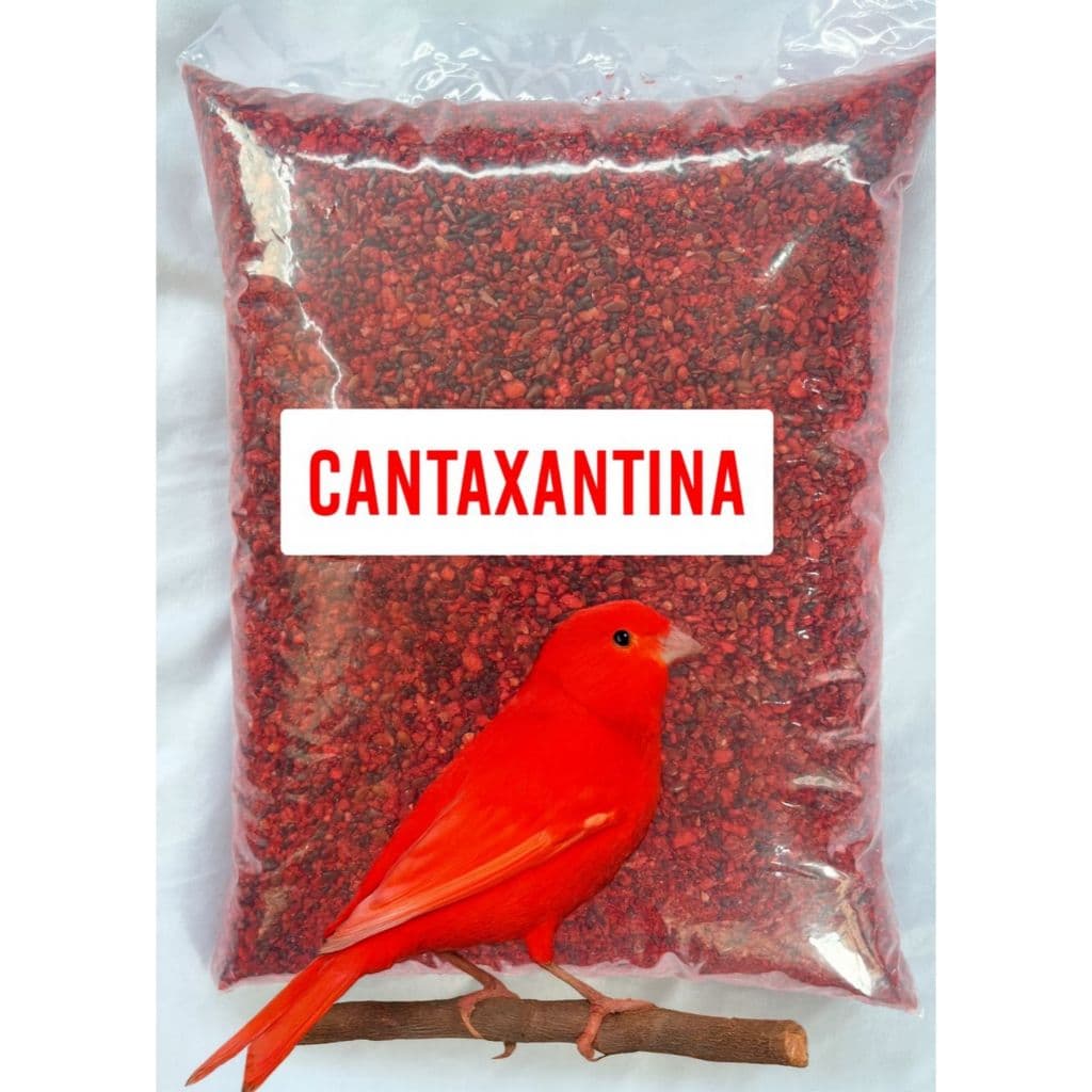 Vitamina com Cantaxantina para canário - intensificador de cor 1KG