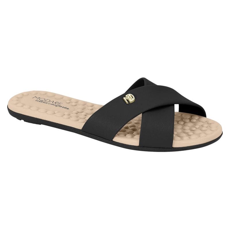 Chinelo Rasteirinha Feminina Ortopedica Palmilha Anatomica Modare Ultraconforto 7163.105