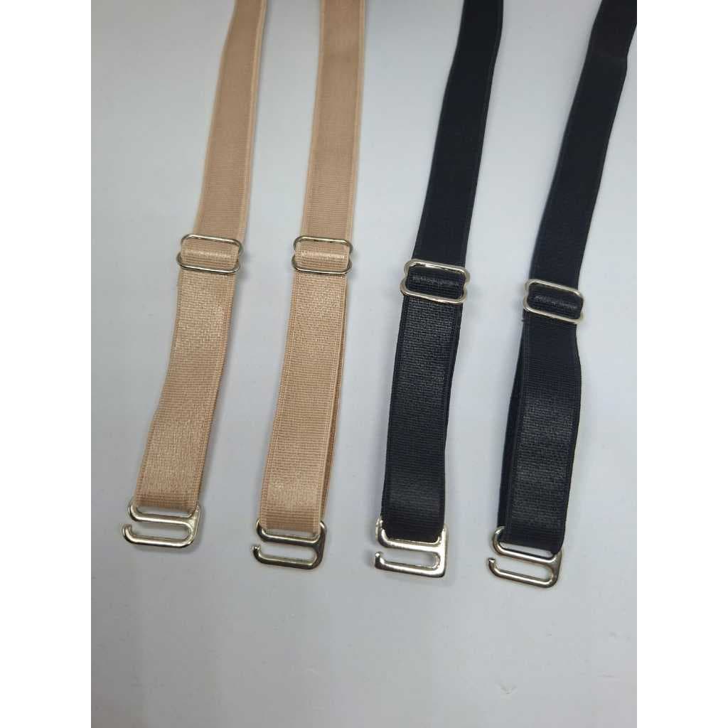 Alça Para Sutiã Removível 13mm Plus Size Avulsa Pronta Preta Nude Chocolate Regulável Regulador de Metal