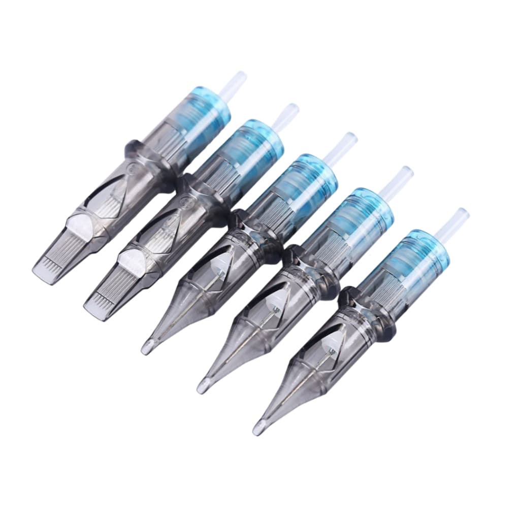 Cartela Cartucho Universal Pen Tatuagem Traço Pintura RL - RS - RM 5un