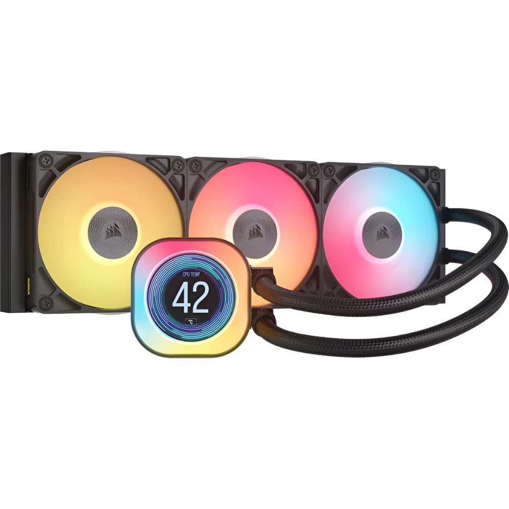 Refrigerador De Cpu Líquido Corsair Icue Link Titan 360mm Rx LCD