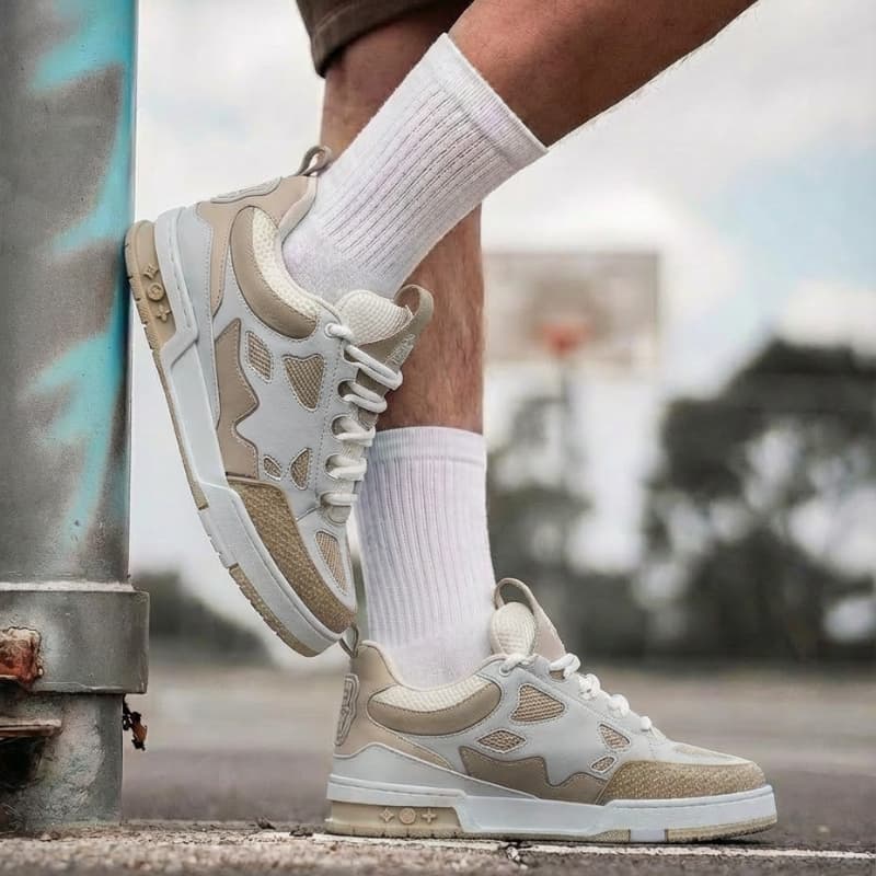 Tenis Adulto Masculino Estiloso Skate Casual 34 ao 43 Confortavel Envio Imediato