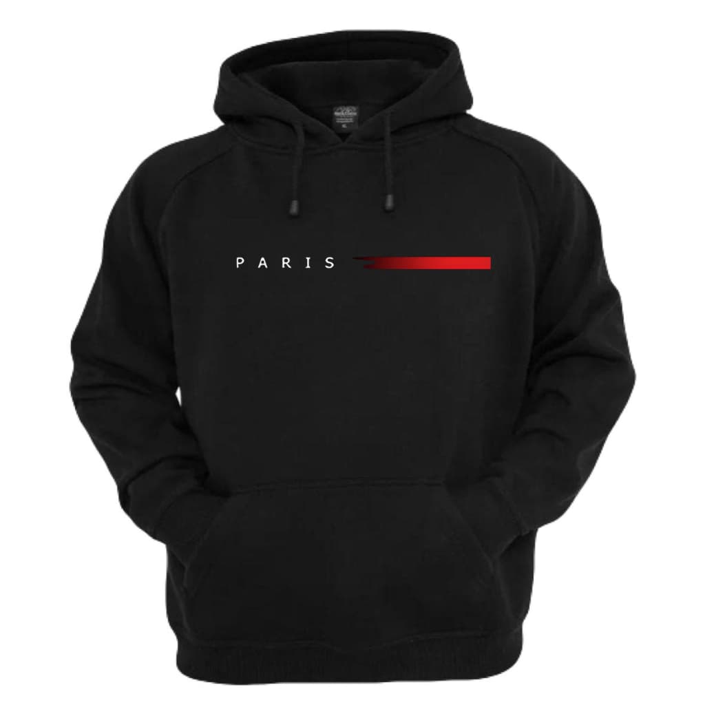 Moletom Blusa Frio Casaco Algodão Canguru Estampado Paris ADULTO Não Encolhe Bolso Confortavel