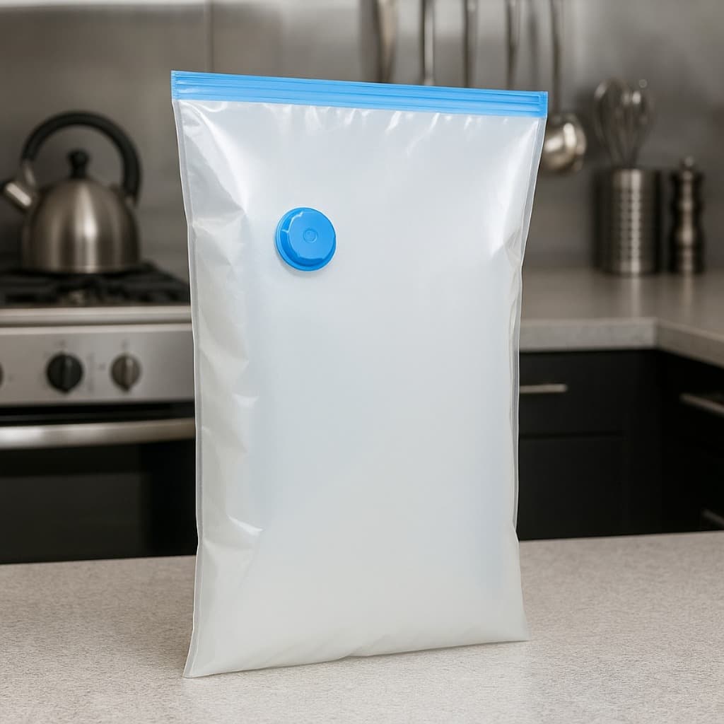 Kit 10 Sacos A Vácuo Organizador De Roupas E Mala Com Bomba