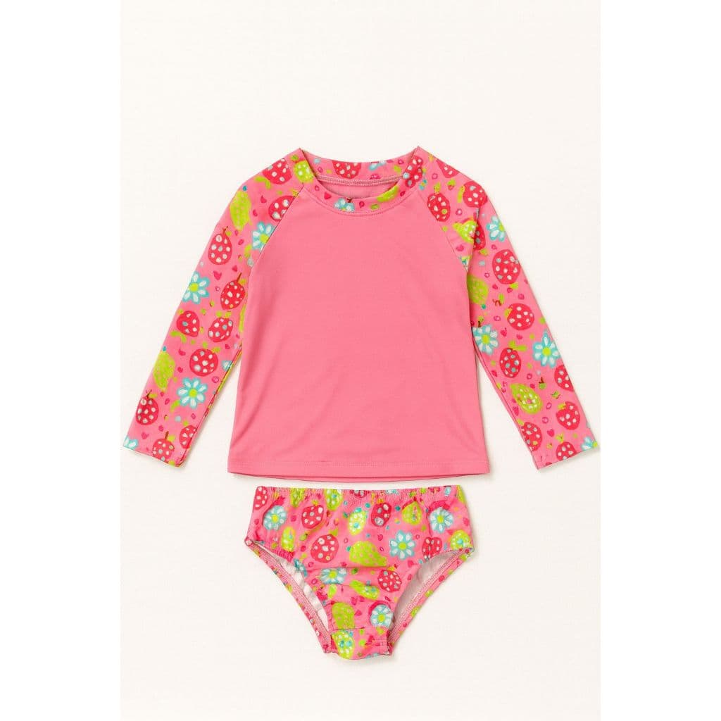 Conjunto Infantis, Blusa UV + Sunguinha (Sem Forro) Moda Praia, Piscina, Verão