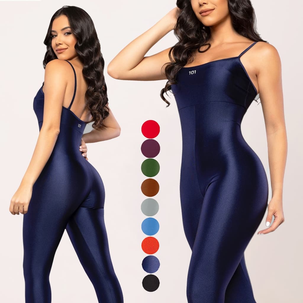 Macacão Fitness Academia Poliamida Feminino Zero Transparencia 2