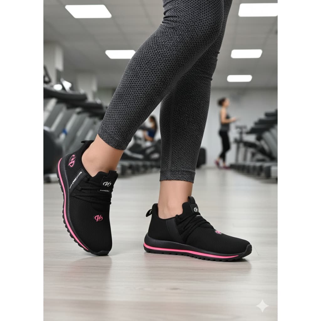 Tênis Feminino Leve Antiderrapante Caminhada Macio 34-39 Super Oferta