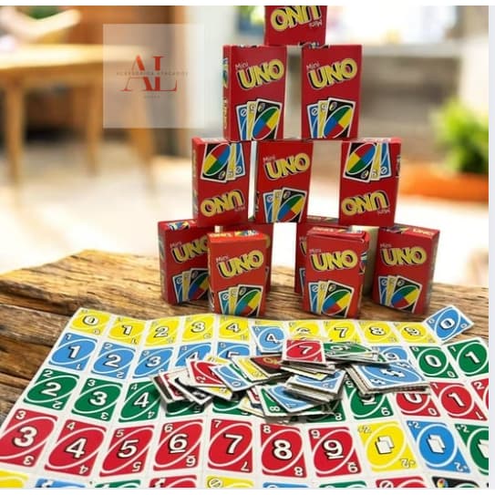 promocao kit 12 / 24 /36 /48Lembrancinha Mini Jogo de cartas UNO cartas festas aniversario