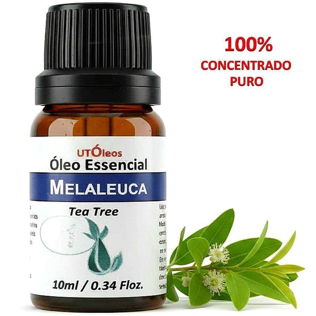Óleo Essencial De Melaleuca (Tea Tree) 10ml Natural Vegan
