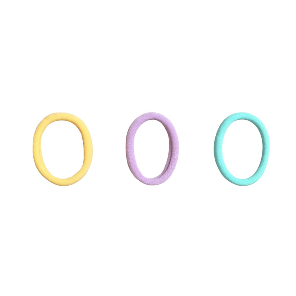 Laços de Cabelo Infantil Xuxinhas Multicoloridas Candy Color