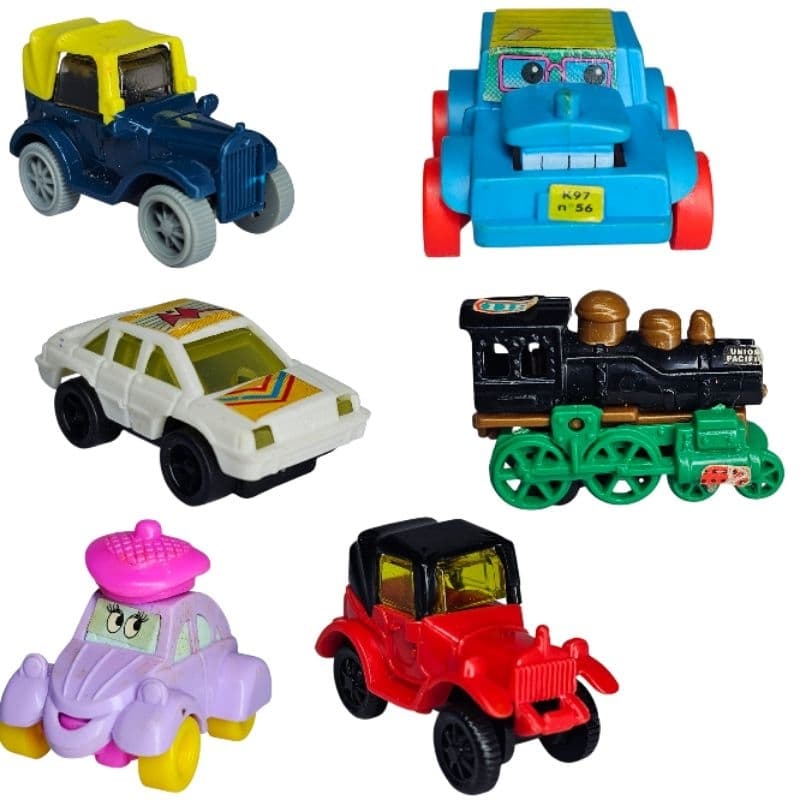 Miniaturas veículos anos 90 coleção Kinder Ovo