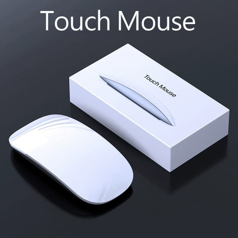 Para apple MacBook Pro Air sem fio bluetooth mudo multi-touch ultra-fino mouse de controle maravilhoso design ergonômico