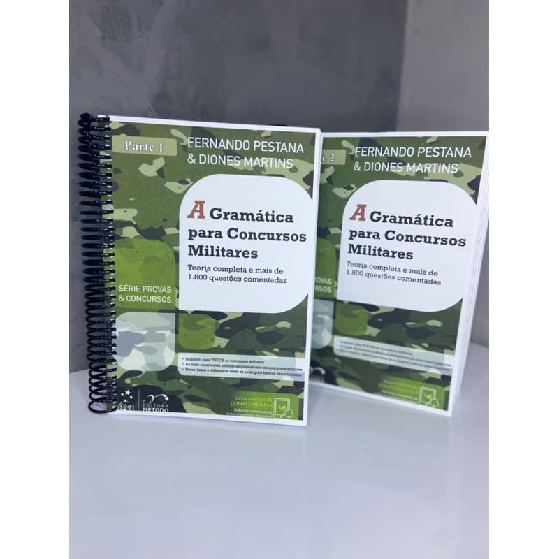 A Gramática para Concursos Militares (Impressão Preto e Branco)