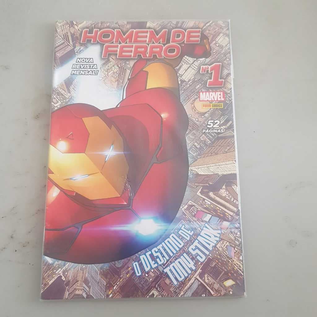 Homem de Ferro Diversos Volumes COMPLETE SUA COLEÇÃO!