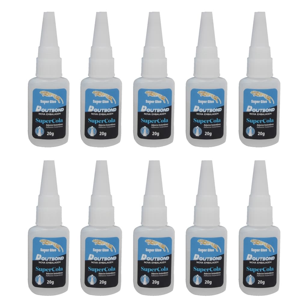 Adesivo Cola Instantânea 20g - DOUTBOND 4003 - Caixa com 10 Unidades