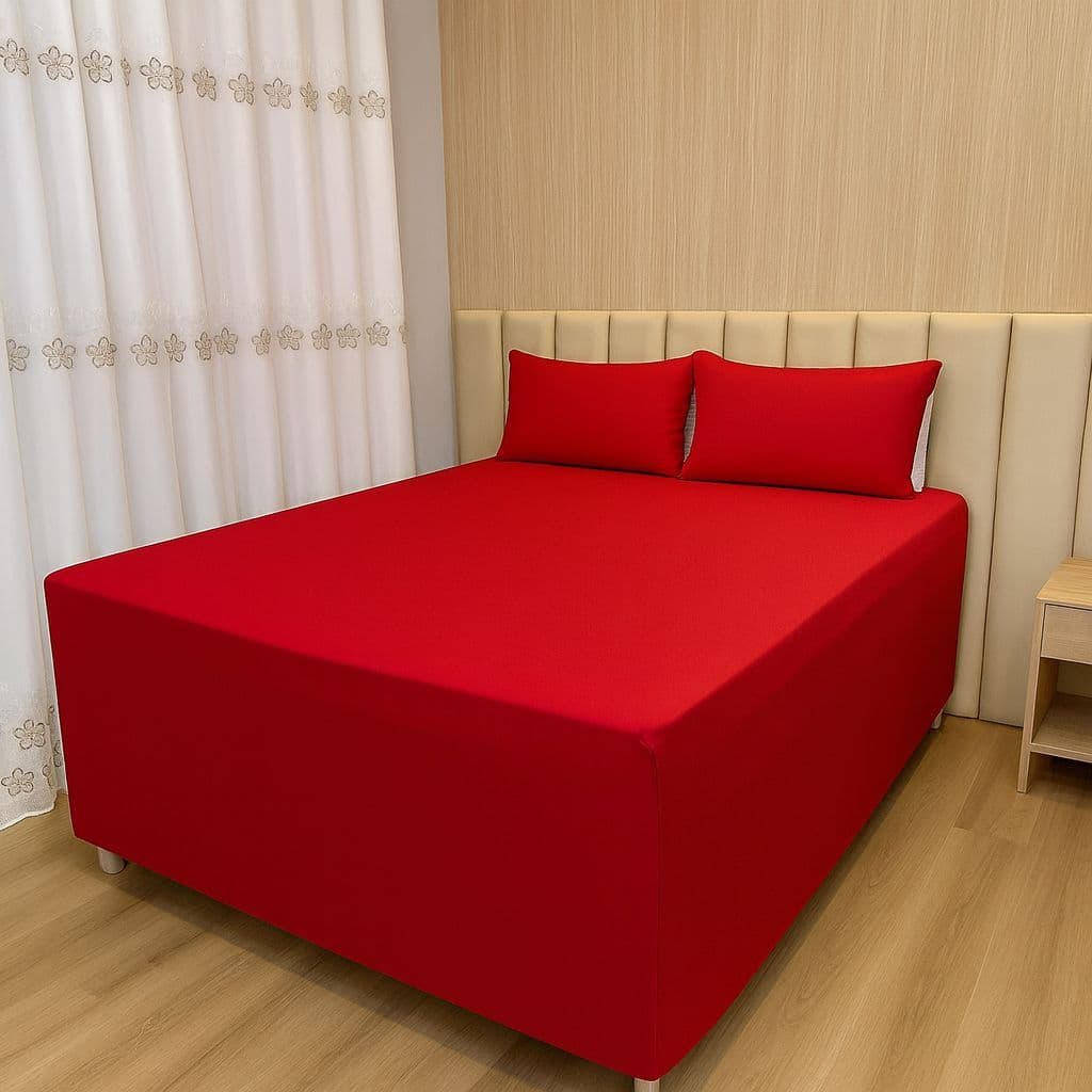 Lençol Luva Box Malha Gel  – Toque Macio, Ajuste Perfeito e Alta Durabilidade