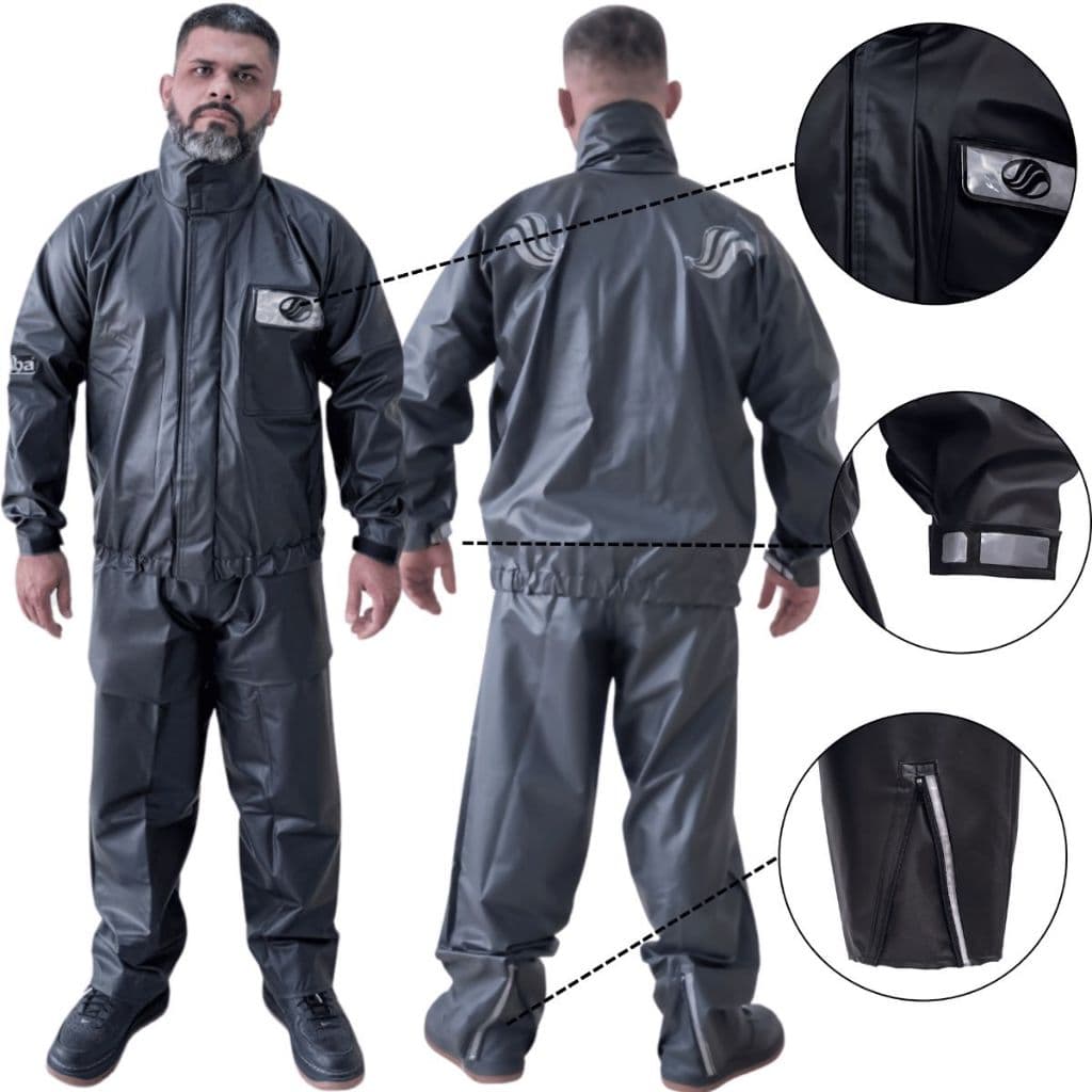 Capa Conjunto De Chuva Motoqueiro Alba Europa Original