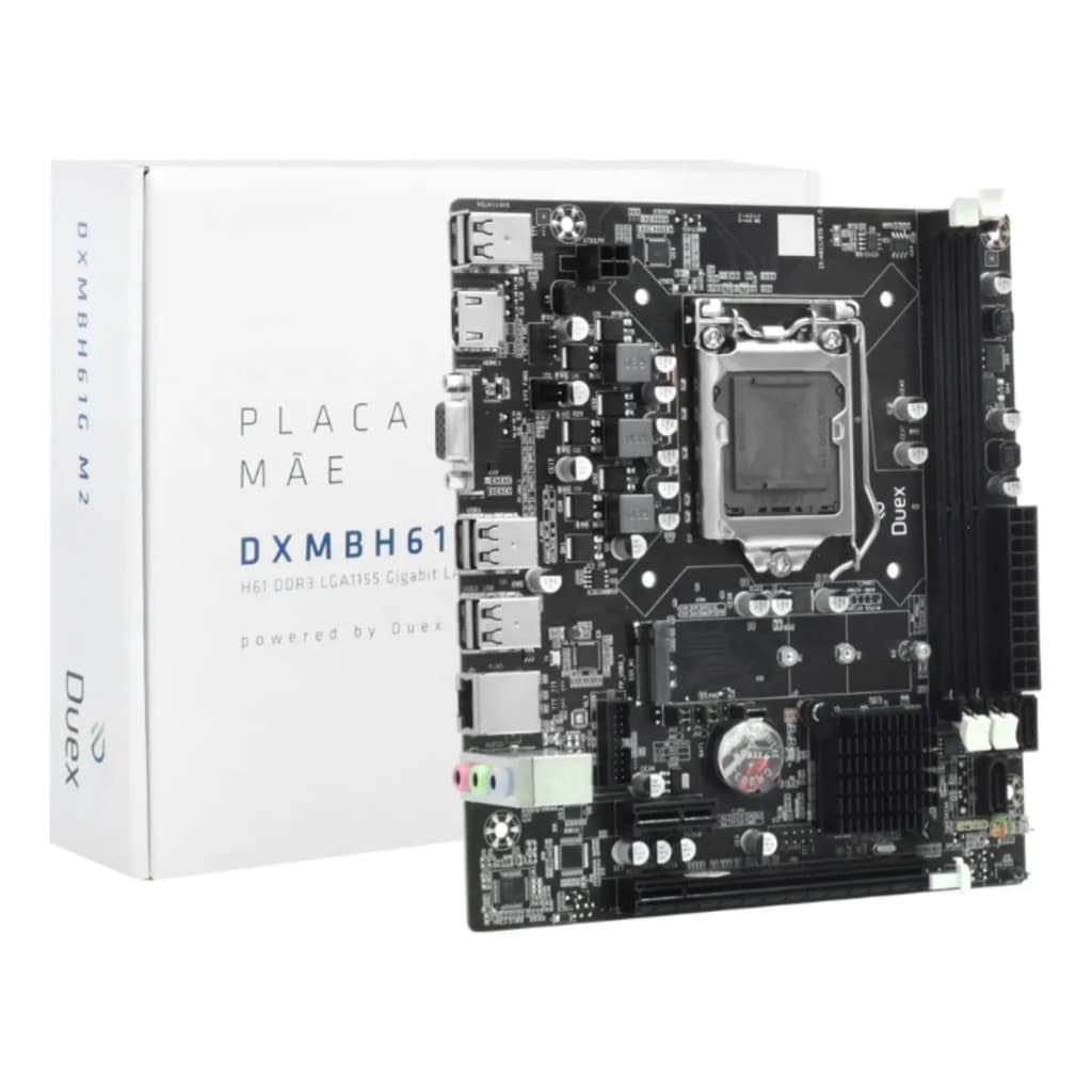 Placa Mãe H61 Intel I3 I5 I7 Socket LGA 1155 DDR3