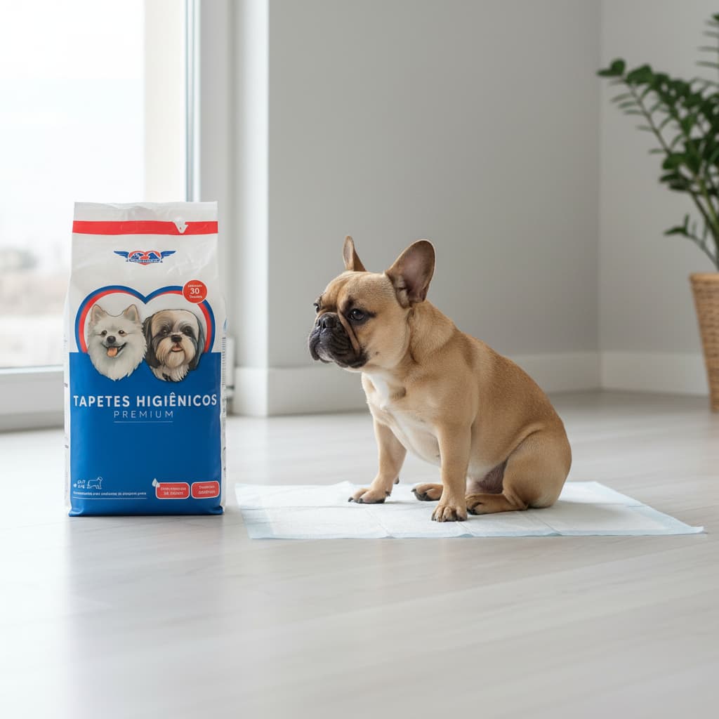 Tapete Higiênico Para Cães 60x60cm NÃO VAZA ALTA ABSORÇÃO 30uni Tapete Higiênico para Cachorro