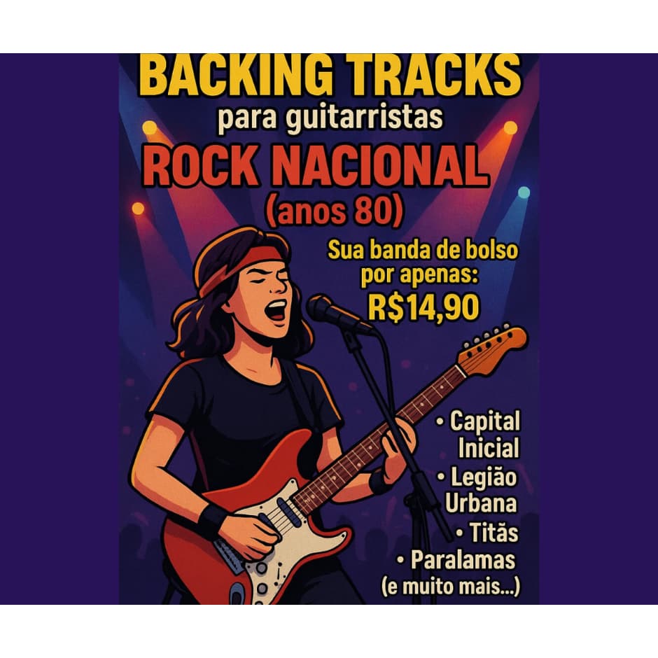 VS para guitarrista/cantores no  pendriver (sua banda de bolso)