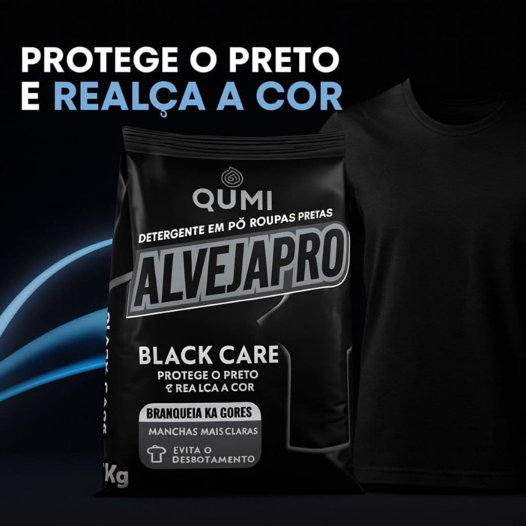 Percarbonato de Sódio Para Roupa Escura Revitaliza Roupa Preta Lavar Roupa Preta Intensidade da Cor
