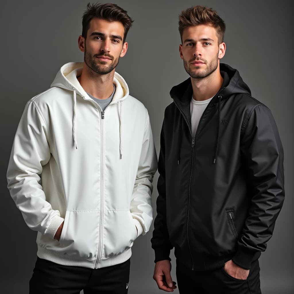 Blusa Jaqueta Corta Vento Forrado Premium Com Capuz Liso Casaco Blusão Agasalho Bobojaco com Ziper