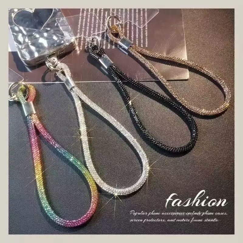 Cordão De Mão De Segurança Bolsa Alça Celular Pescoço De Uso Fácil Estilo Moda Porta-Chaves Sling Case