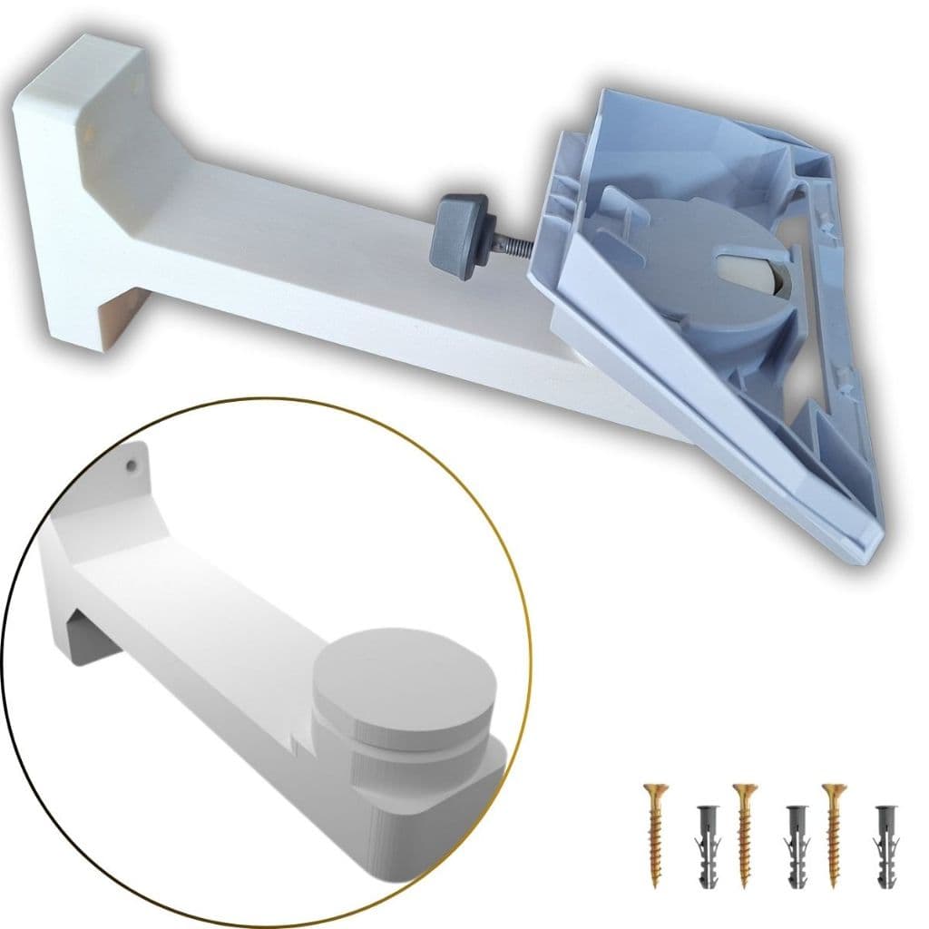 Starlink Mini Haste Fixação Parede Mastro Parede compátivel c/ Starlink Mini v4  suporte slim