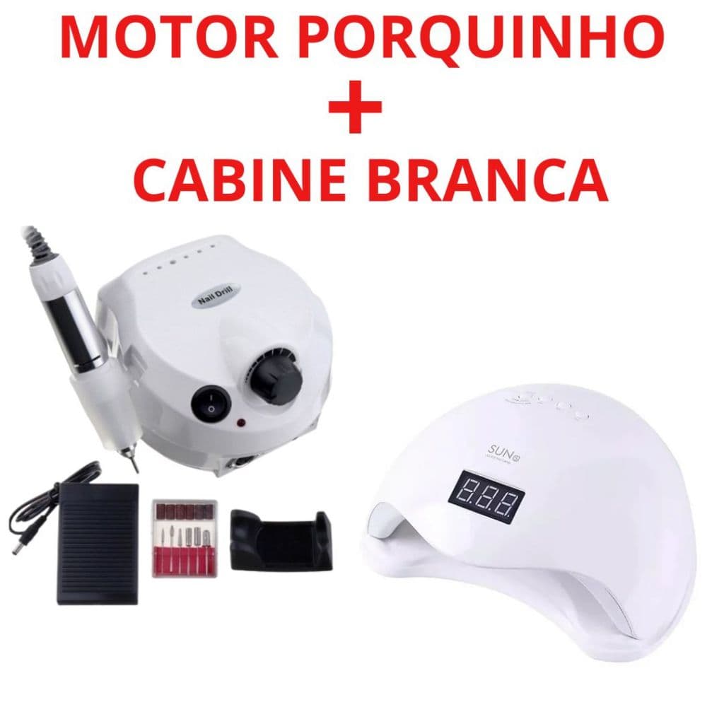 Motor Porquinho 50 Mil RPM e Kits Profissional Menor Preço da Shopee