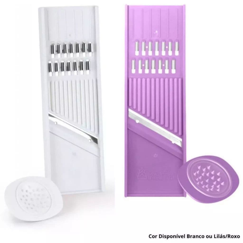 Cortador Fatiador Ralador de Legumes Fruta Queijo Batata Salada