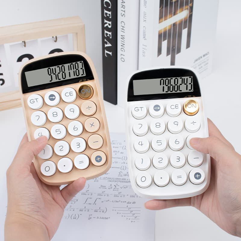 Calculadora de 12 Dígitos Teclado de Ponto Grande para Diaria