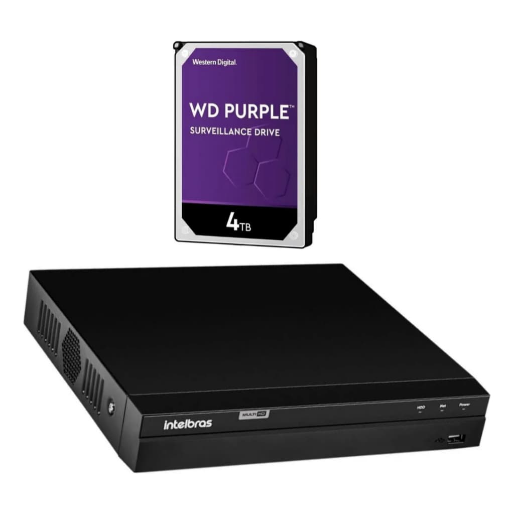 Dvr 32 Canais Full Hd Mhdx 1332 Com Hd Interno Bivolt Intelbras 127/220v