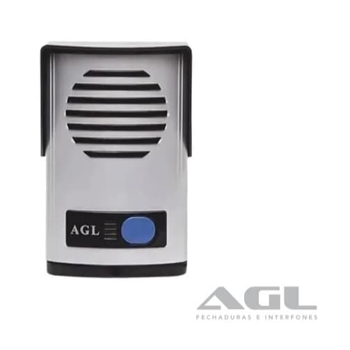 Porteiro Eletrônico Externo AGL P10s Interfone Monofone Somente o Externo