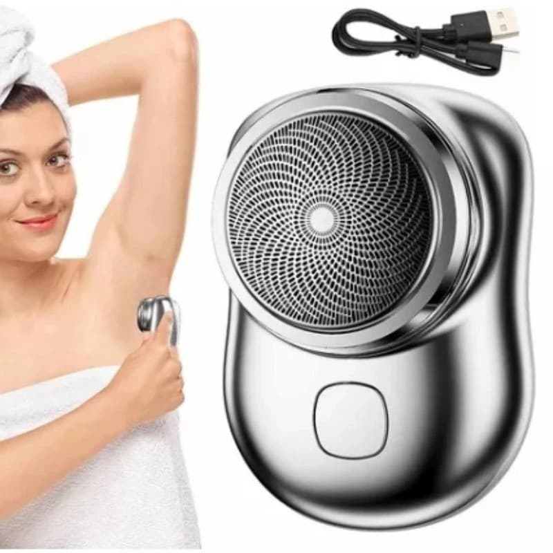Mini Barbeador Elétrico Portátil envio de cor aleatoria