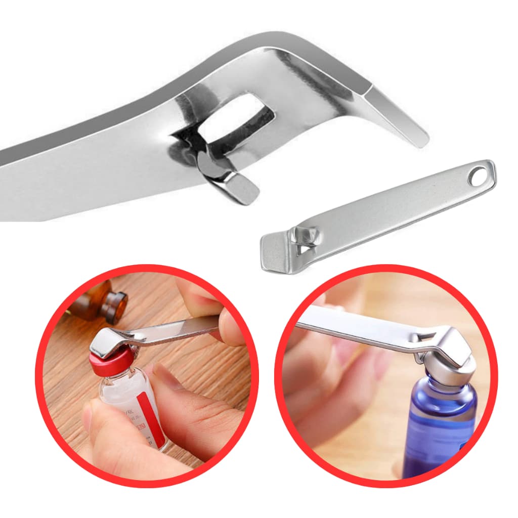 Abridor De Toxina Botulínica Ampola Botox Bujão Garrafa Latinha