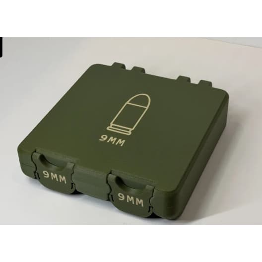 Caixa dupla de munição -  100 projetaveis