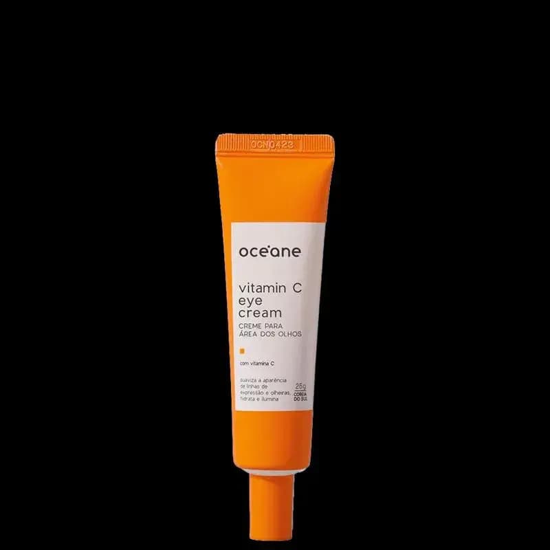 Creme para Área Dos Olhos com Vitamina C - Vitamin C Eye Cream 25g embalagem laranja