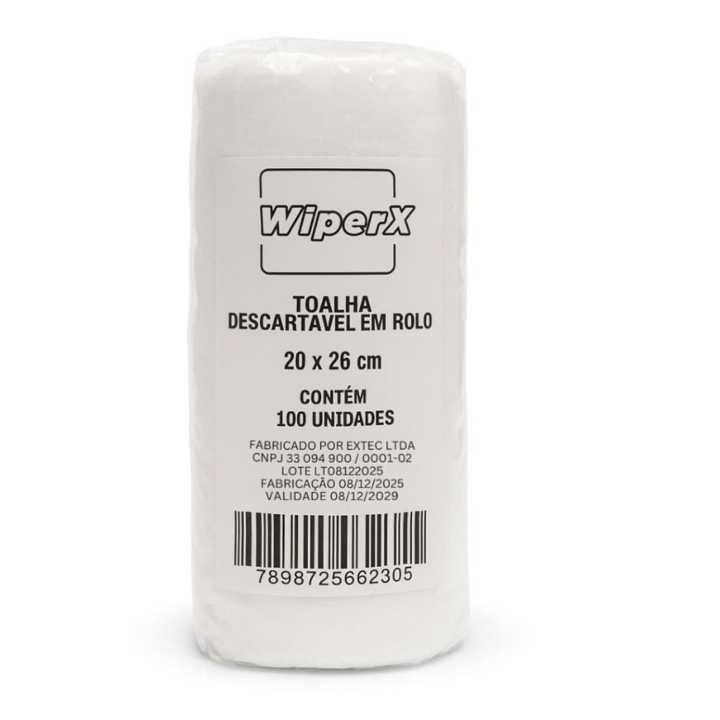 100Un Toalha Lenço Multiuso 20x26cm Pano de Limpeza - Banho e Higiene Diária