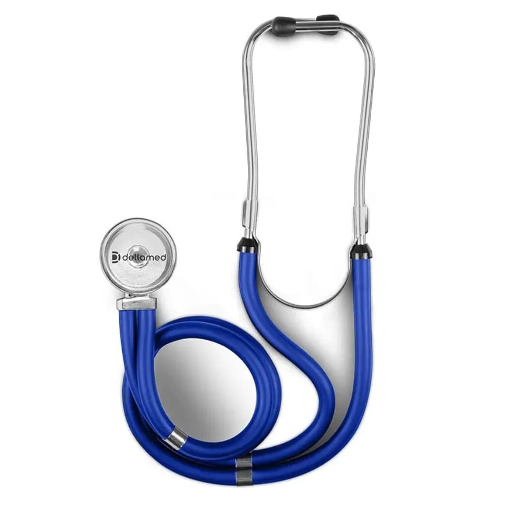 Estetoscópio Duplo Rappaport Premium Dellamed - Azul