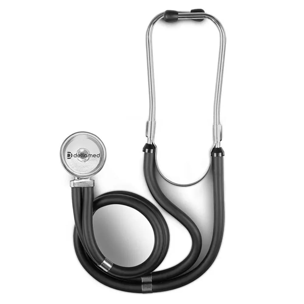 Estetoscópio Duplo Rappaport Premium Dellamed - Preto