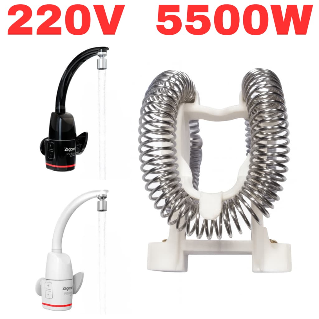 Resistência Torneira Elétrica Prima Touch Zagonel 220v 5500w Eletrônica Pratimix