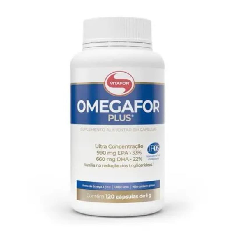 OMEGAFOR PLUS 1000MG 120 CÁPSULAS VITAFOR