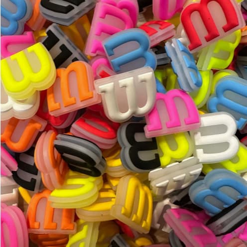 Antivibrador de raquele de tênis cores variadas (3 unidades)