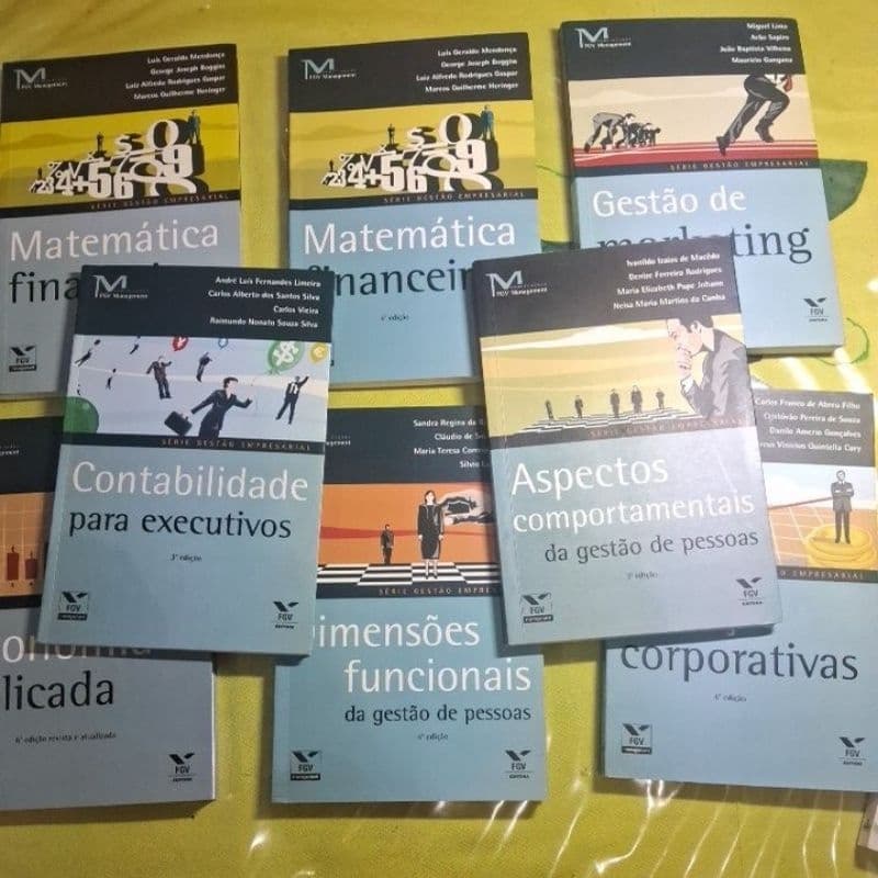 Livros Coleção FGV Management Série Gestão Empresarial