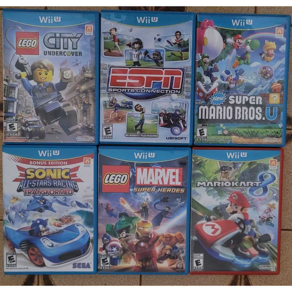 Lote Wii U LEIA A DESCRIÇÃO