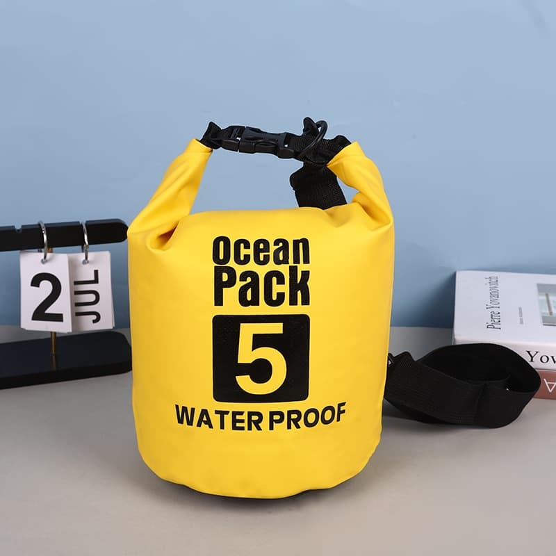Bolsa Mochila À Prova D'água Waterproof Versátil - 2L/5L/10L/20L, Para Caiaque, Natação e Camping, Envio Rápido!