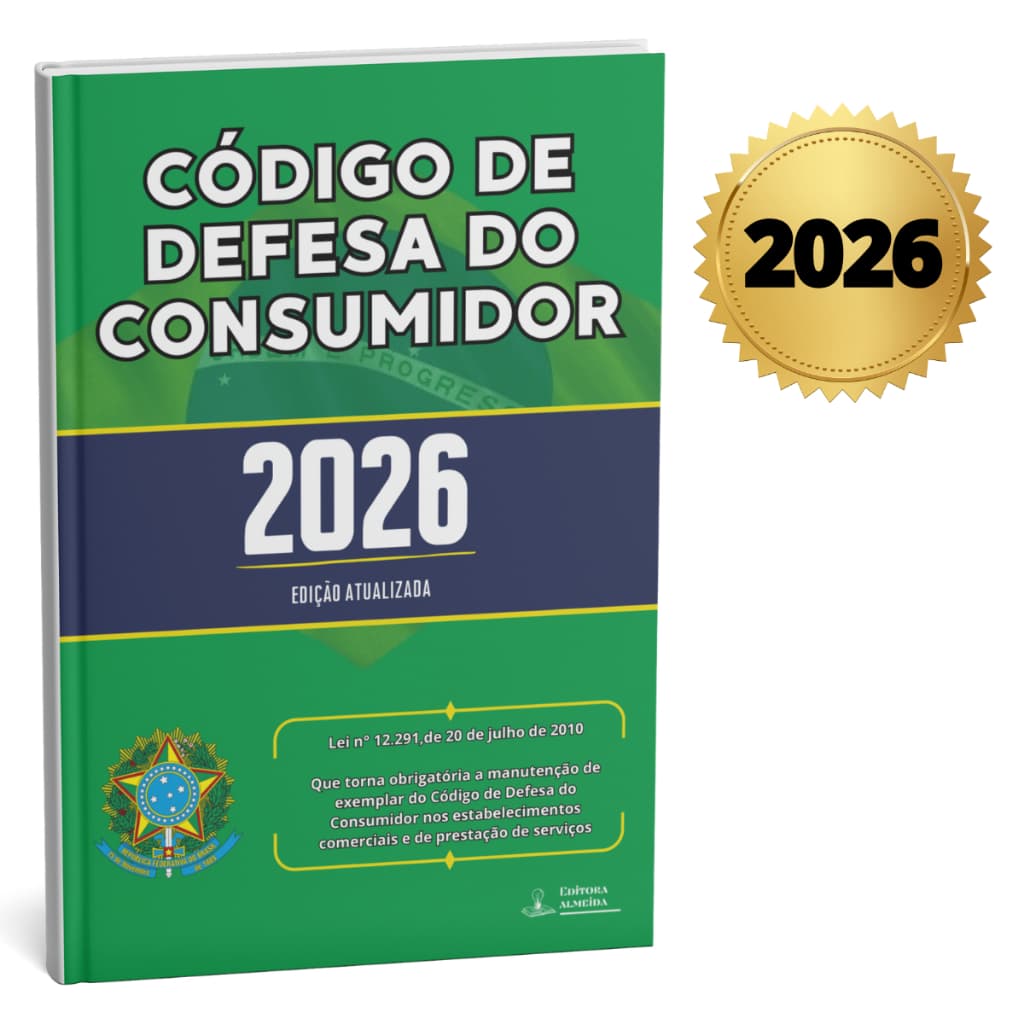 Manual do Código De Defesa Do Consumidor 2026 - Atualizado Com Placas Adesivas