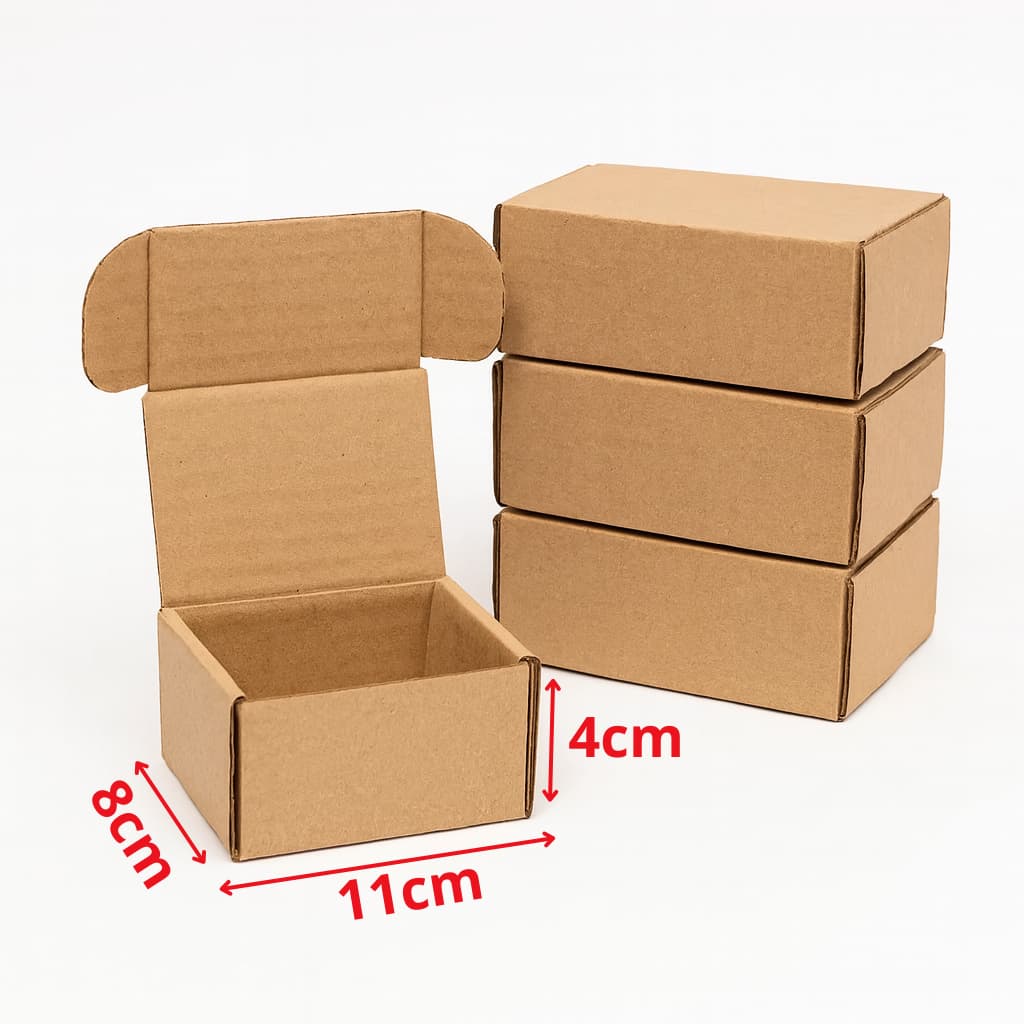 Kit 50 Caixas 11x8x4 Envio Produtos Pequenos Sedex