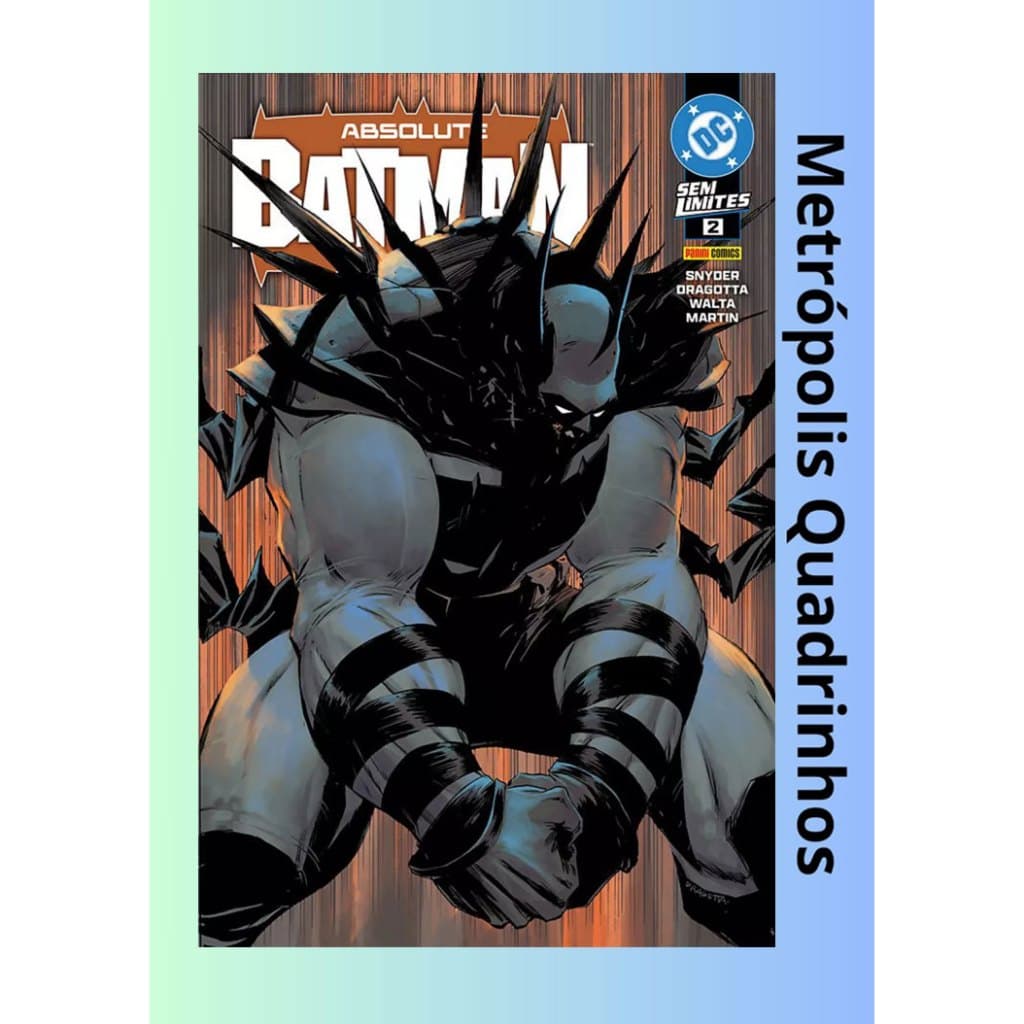 Absolute Batman Nº 2 ( Panini - 2025 ) Em Português - Lacrado