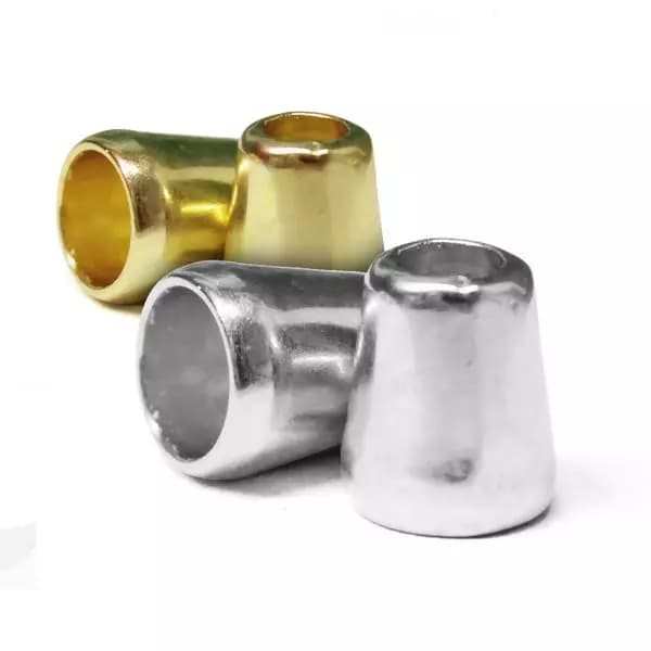 Ponteira Sino Metal para Cordão 50un - 008485